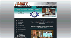 Desktop Screenshot of franksgranite.com