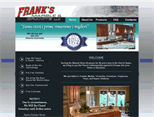 Tablet Screenshot of franksgranite.com